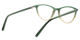 Editha Cateye Gradient Green Glasses5