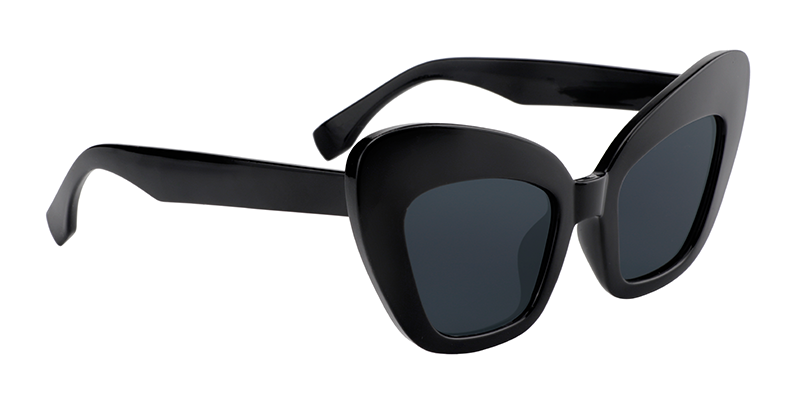 Cateye Black Sunglasses | Zeelool Sunglasses3