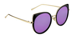 Pamela Cateye Black Sunglasses3