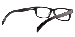Damon Rectangle Black Glasses5