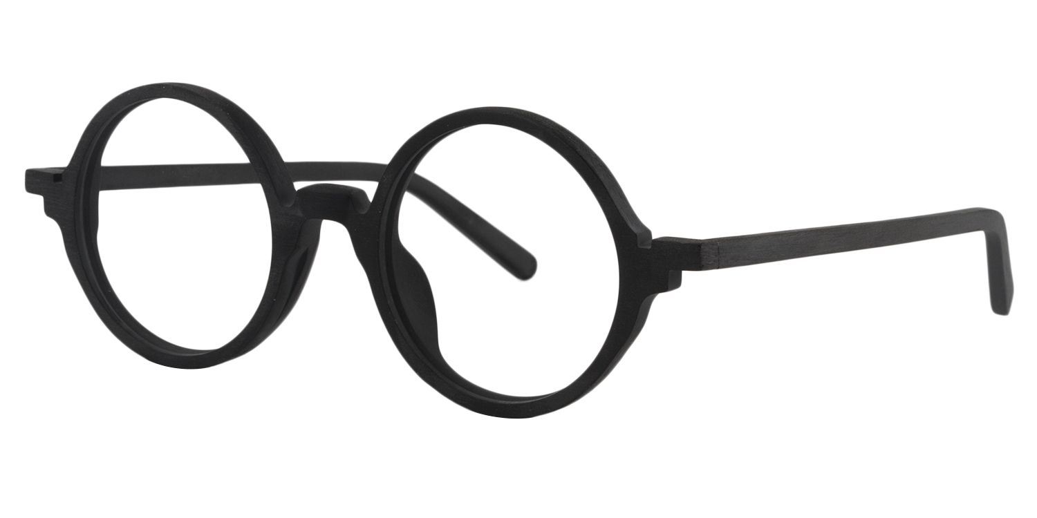 Round Black Glasses | Zeelool Glasses3