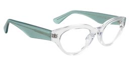 Alonzo Oval Clear Glasses3