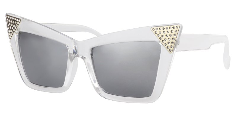 Cateye Clear Sunglasses | Zeelool Sunglasses Online2