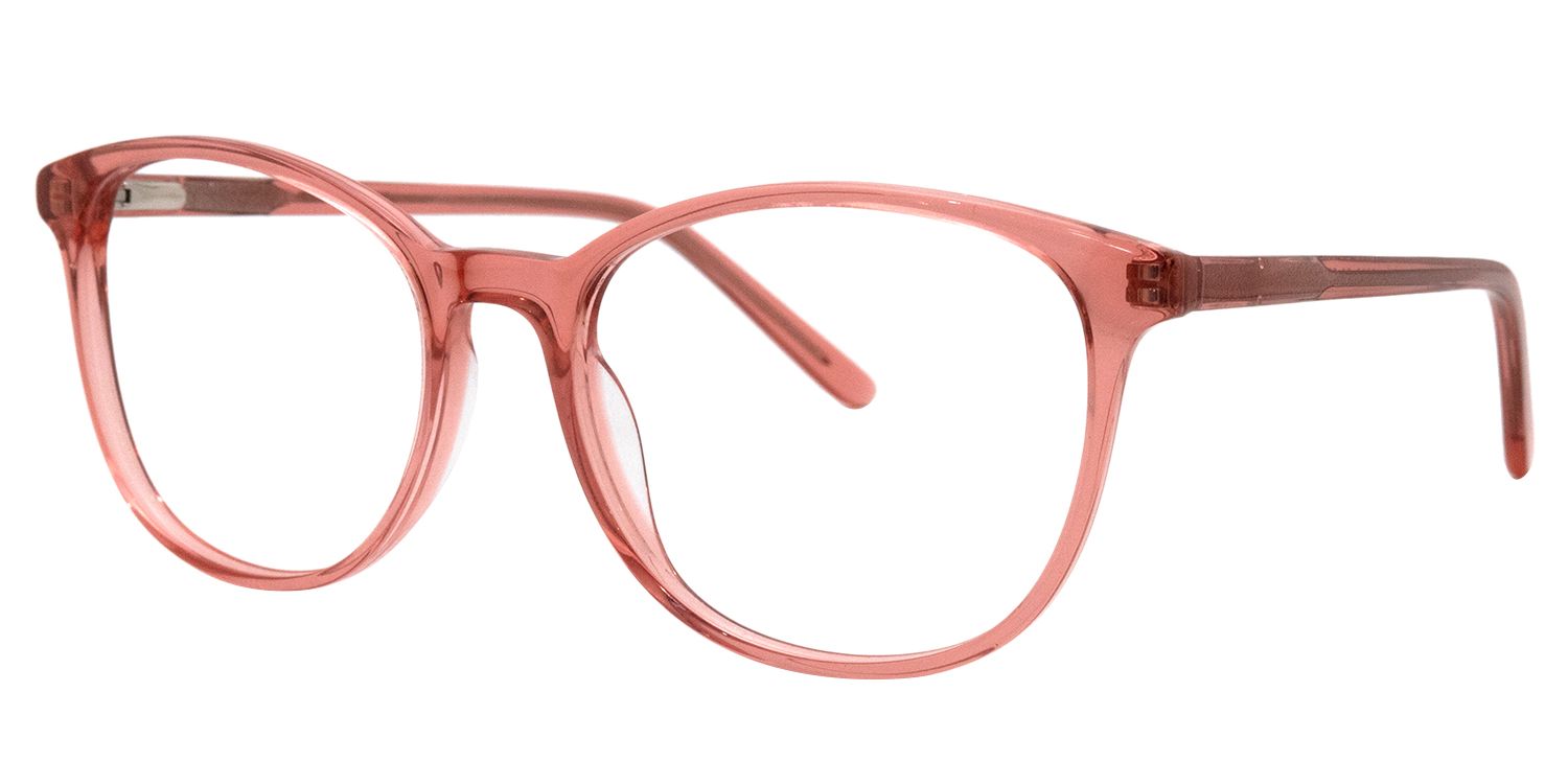 Round Red Glasses | Zeelool Glasses3