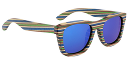 Dugan Rectangle Blue Sunglasses3