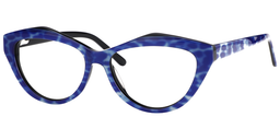Xaviera Geometric Blue Glasses4
