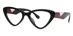 Esther Cat Eye Black Glasses2
