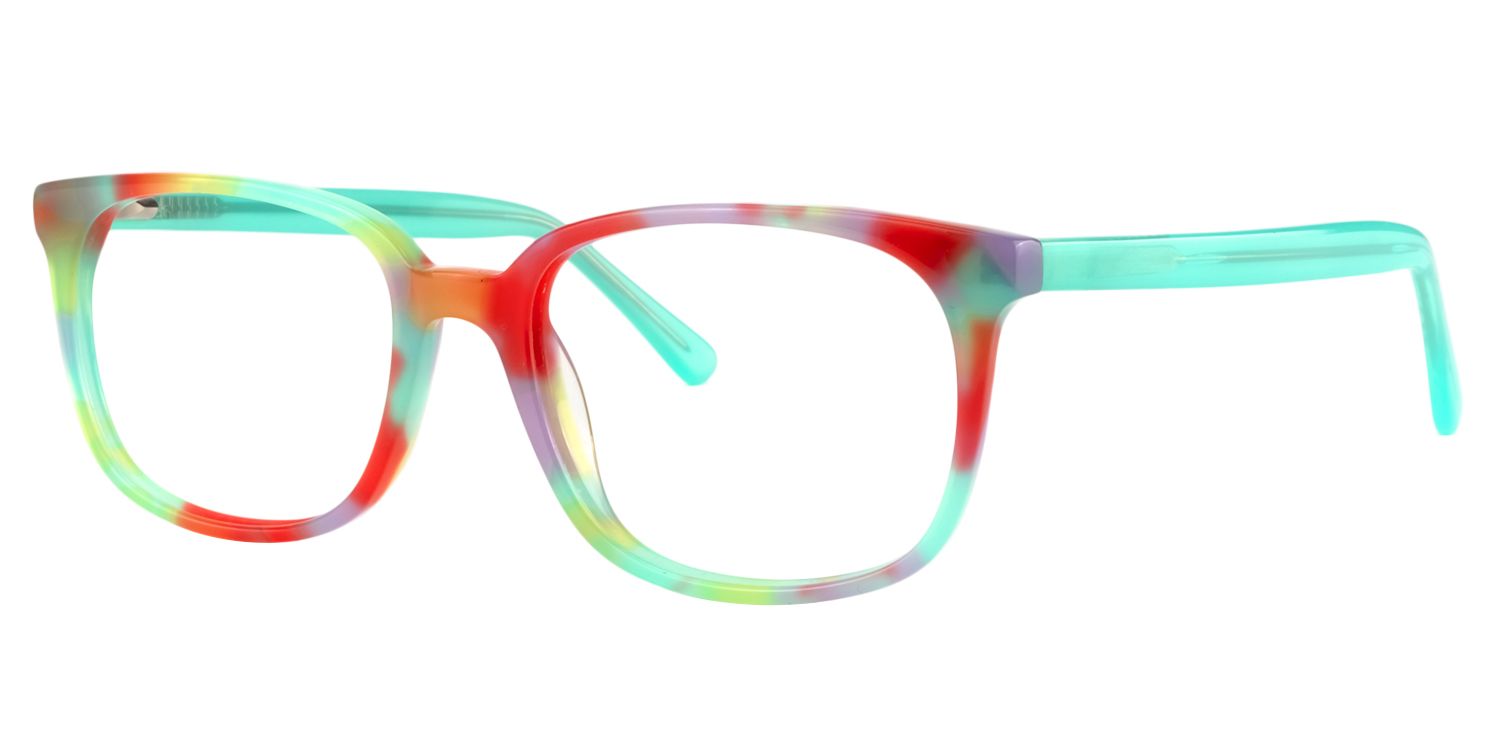 Rectangle Green Glasses | Zeelool Glasses2
