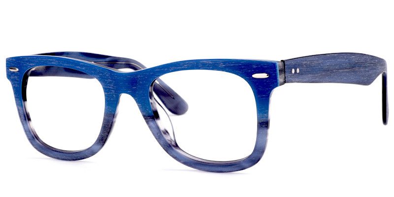 Rectangle Blue Glasses2