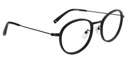 Tom Round Black Glasses 3