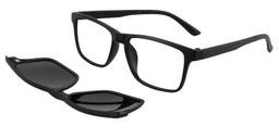 Xenia Clip-on Black Glasses3