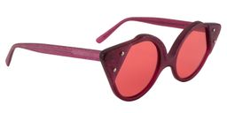 Xacharia Cat eye Red Sunglasses2