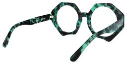 Hugh Geometric Green-Tortoise Glasses4