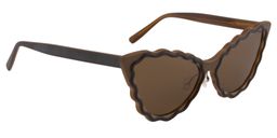 Xalvadora Cat eye Brown Sunglasses2