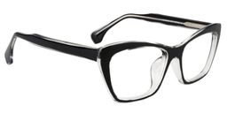 Xavie Cat eye Black Glasses2