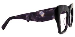 Charmaine Cat Eye Dark-Blue Glasses3