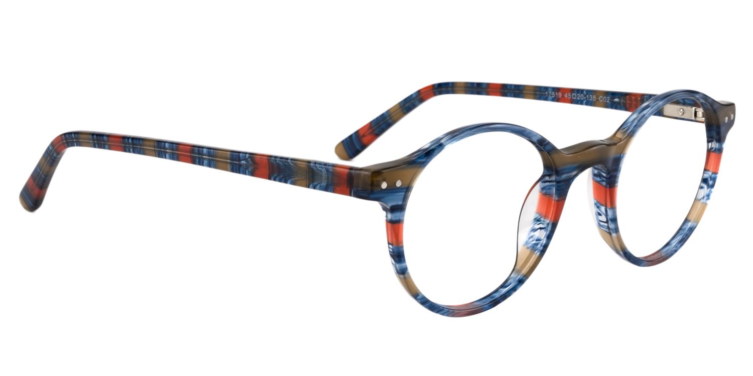 Round Floral Glasses | Zeelool Glasses3