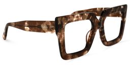 Brandon Square Brown Glasses1