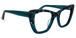 Lewis Cateye Blue Glasses2