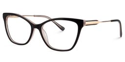 Calista Cat eye Black Glasses2