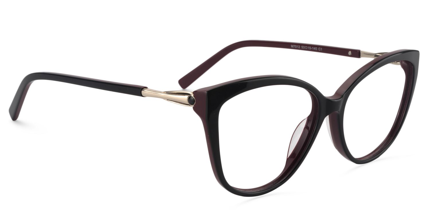 Cat eye Black Glasses  | Zeelool Glasses2