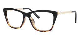 Hebe Cateye Black Glasses2