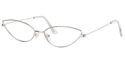Claudia Cateye Silver Glasses2