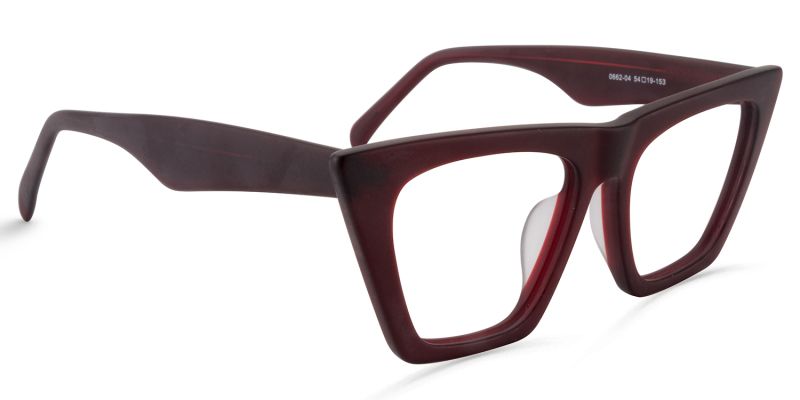 Cat Eye Red Glasses4