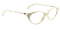 Calliope Cat eye Beige Glasses3