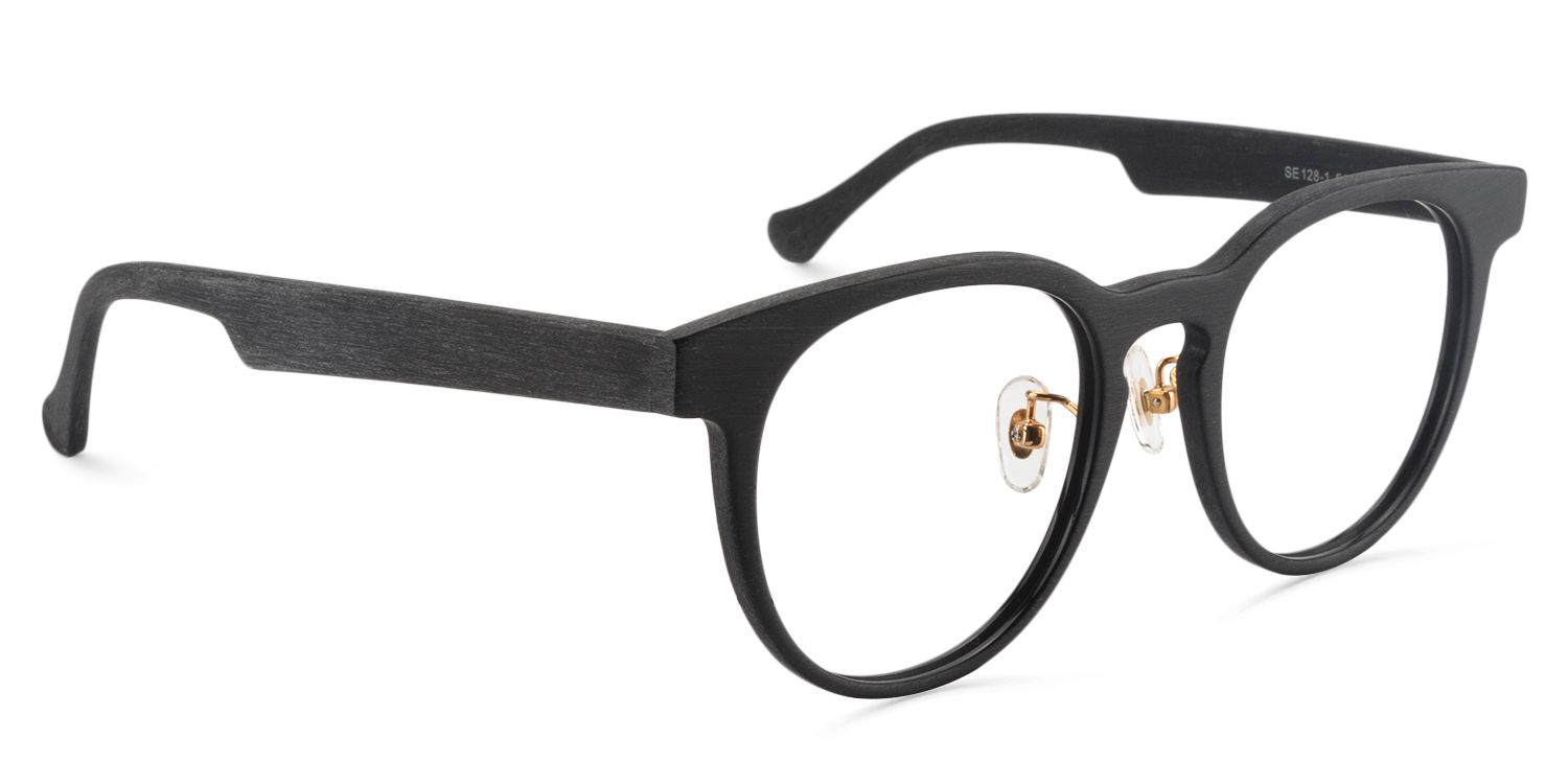 Round Black Glasses | Zeelool Glasses2