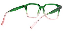 Rivera Square Green Glasses4