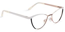 Sydney White Cat eye Glasses2