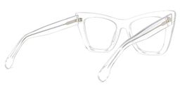 Kovacina Cateye Clear Glasses4