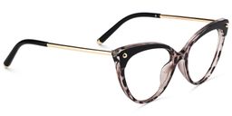 Alivia Cat Eye Black&Tortoise Glasses3