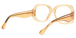 Erkrath Square Orange Glasses4