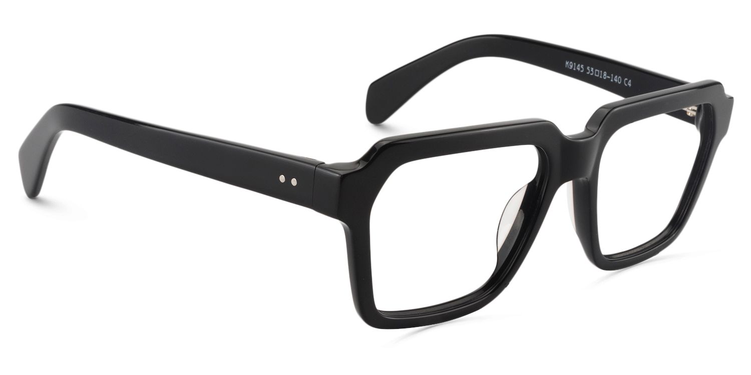 Square Black Glasses | Zeelool Glasses3