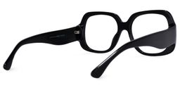 Erkrath Square Black Glasses4