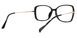 Fulleord Square Black Glasses4