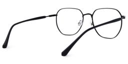 Veronica Geometric Black Glasses4