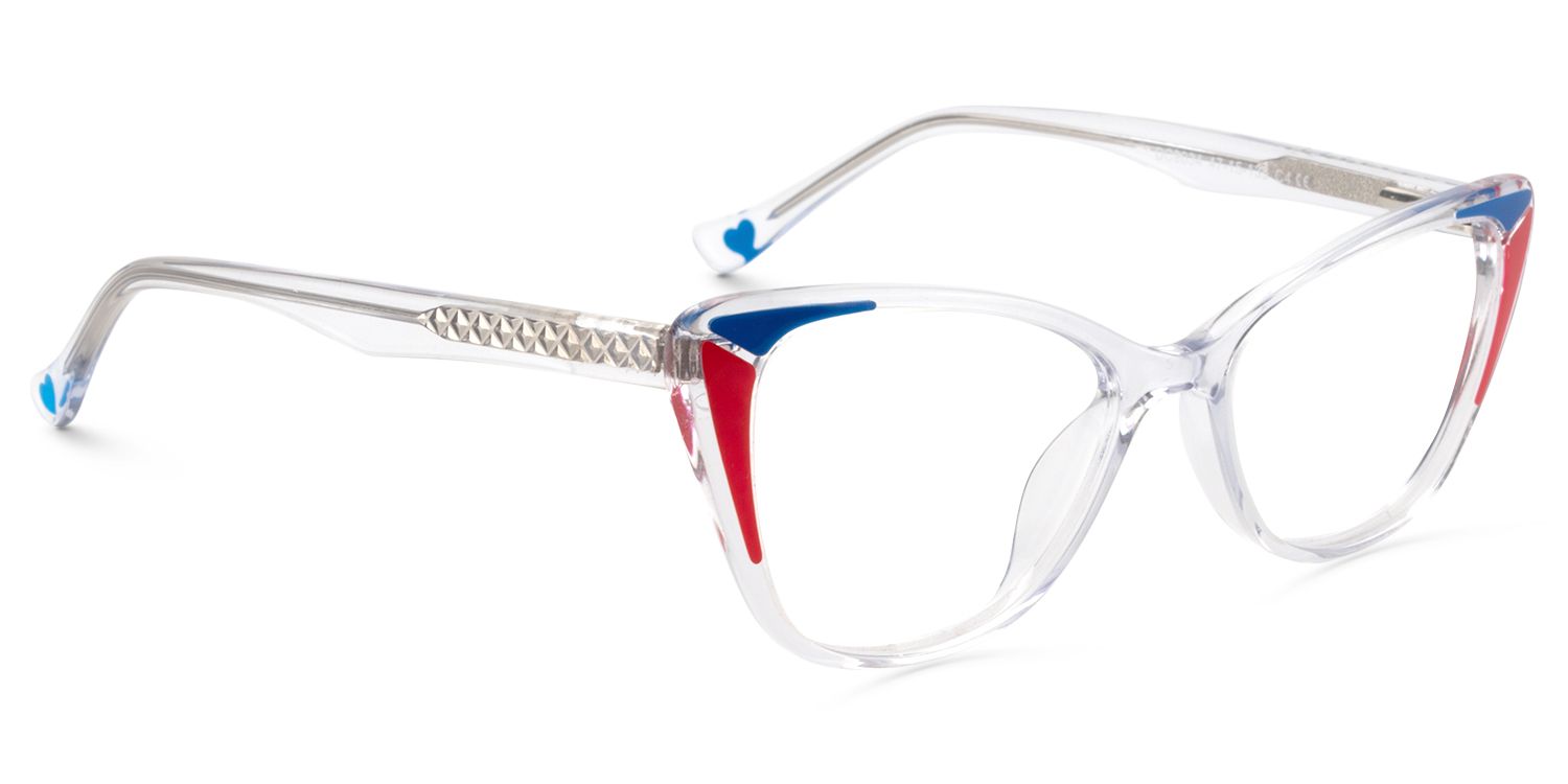 Cat eye Clear Glasses | Zeelool Glasses2
