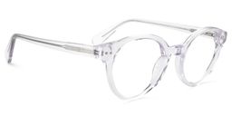 Caius Round Clear Glasses2