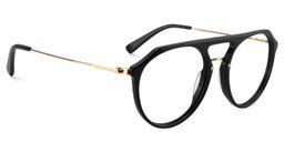 Carlota Aviator Black Glasses3