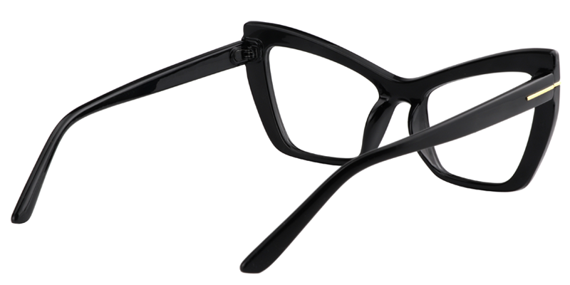 Cateye Black Glasses | Zeelool Eyeglasses Online5