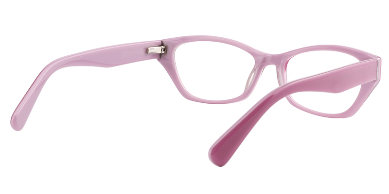 Rectangle Bright Pink Glasses5