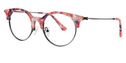 Giselle Browline Red Glasses4