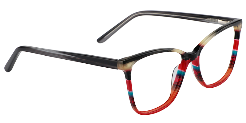 Rectangle Red Glasses3