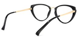 Gunter Cateye Black Glasses4
