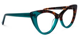 Maxine Cateye Tortoise Glasses2