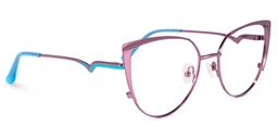 Garner Cateye Purple Glasses2