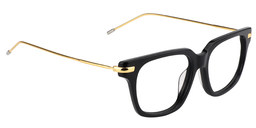 Randell Rectangle Black Glasses3
